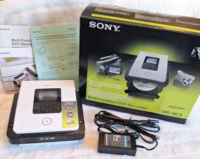 Sony DVD Recorder VRD-MC5 DVDirect Multi-Function VHS to DVD Converter Tested 