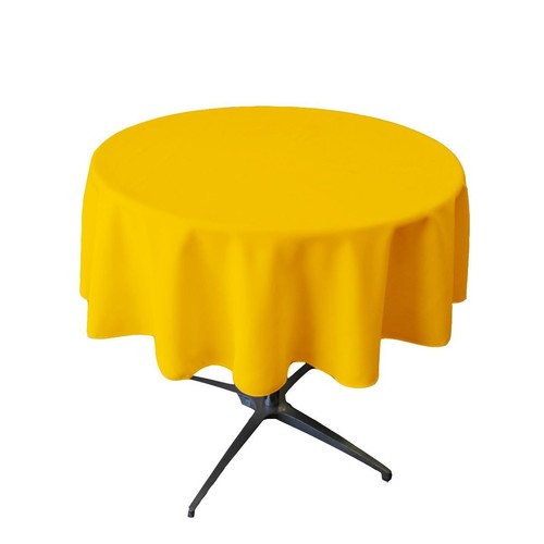 Set 4 Tablecloth Polyester Seamless Round 54" By Broward Linens (Varity Colors) - Picture 26 of 75