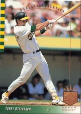 1993 SP Terry Steinbach Oakland Athletics #44