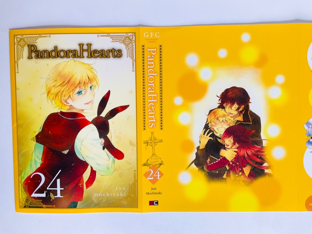 Pandora Hearts Vol.24 Manga Book Cover Rare Jun Mochizuki Anime
