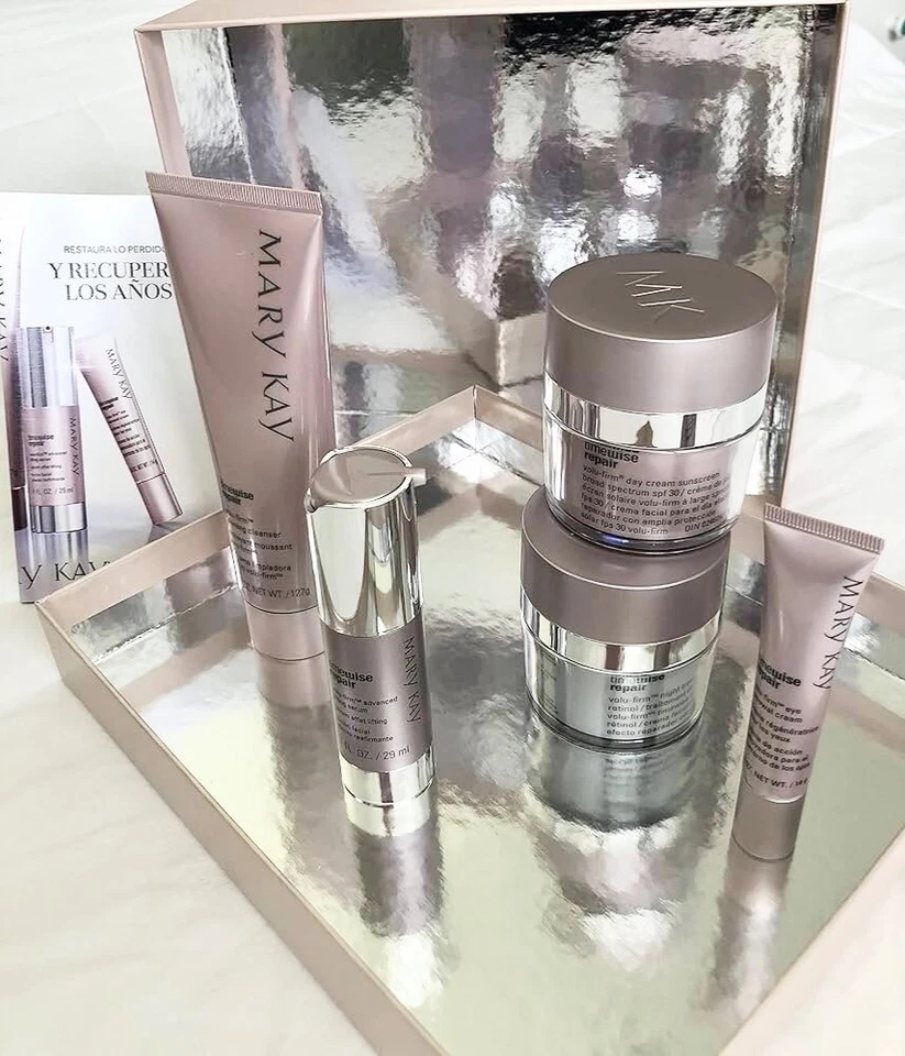 全新库存 05/25 玫琳凯 Timewise Repair Volu-Firm 护肤套装 高级衰老 — 第 3/4 张图片