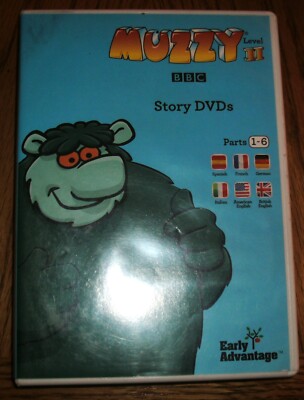 MUZZY Story 3 DVD Set Level II (Parts 1 - 6), BBC