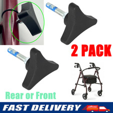 2 x Knob For Rollator Parts For Steel Rolling Walker Rear Front Wheel Assembly