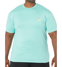 QUIKSILVER Men's S/S Surf Shirt HERITAGE HEATHER - BGDH - Meduim - NWT LAST ONE