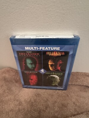 Hellraiser: 4-Movie Collection (Blu-ray) Brand New - Sealed