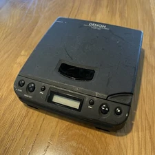 Vintage Denon DCP-50 CD Player Portable Compact Disc FOR PARTS OR REPAIR