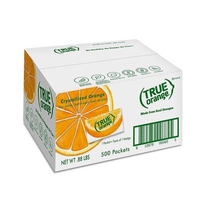 TRUE ORANGE Water Enhancer, Bulk Pack, Zero Calorie Flavoring, For Bottled Iced