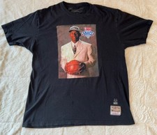 Milwaukee Bucks NBA Mitchell  Ness Ray Allen Black Shirt Mens XL