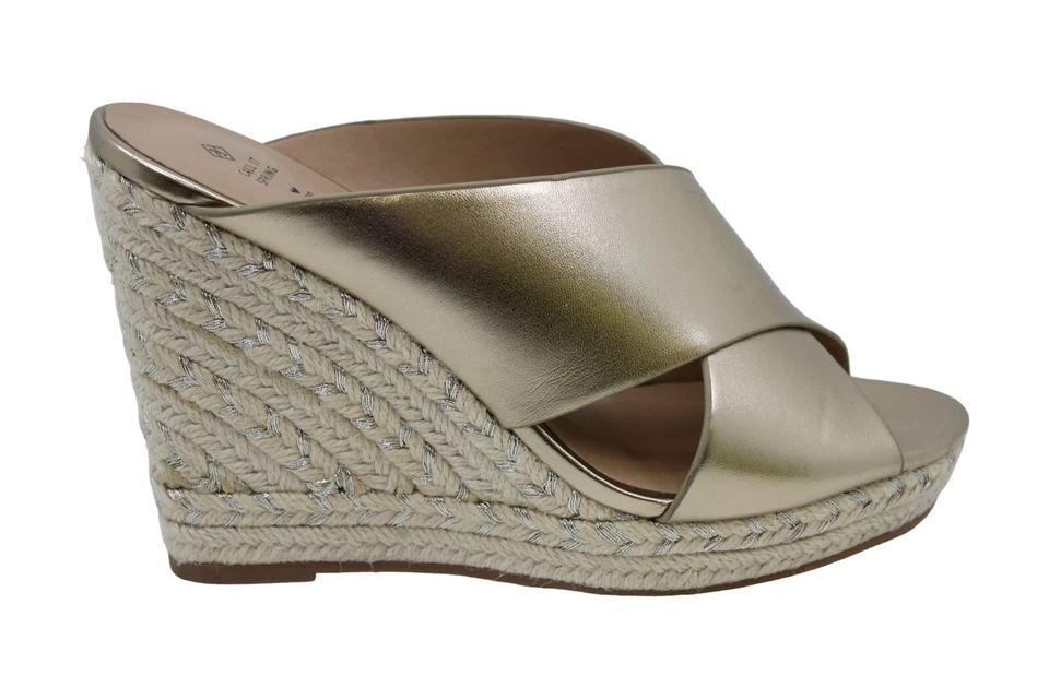 Call It Spring Andrusha Champagne Gold Wedge Sandals. Sz 10. NWD! - Image 3 of 4