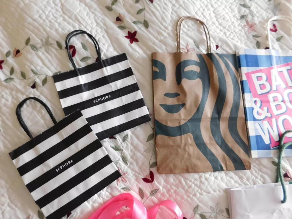 Lot 11 Store Designer Paper Shopping Bags Chanel, Lacoste, AX, Sephora, Le  Labo