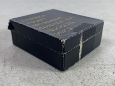 Cadenzia SA 150173 Pocket Metronome Neuchatel Swiss 34B5 | eBay