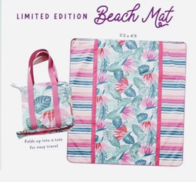 Matilda Jane Enchanted Garden Limited Edition MJC Beach Mat 54'' x 62''  New