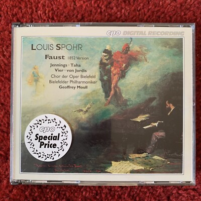 LOUIS SPOHR -  FAUST Jennings, Taha, Vier, Jordis, Geoffrey Moull 2CD-BOX CPO