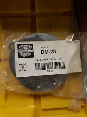D&m Custom Cycle S&S Super D Adapter Dm-28