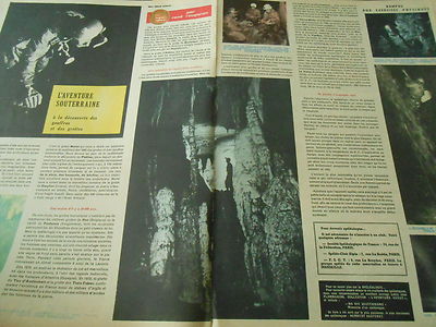 Ce Que J'ai Vu Sous Terre - N. Casteret - Arthaud 1954 - Spéléologie - Livre Illustré