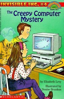 The Creepy Computer Mystery; Invisible In- 0590603221, paperback, Elizabeth Levy