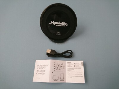 WIRELESS 10W FAST WIRELESS CHARGER ''Mondelez International Branded'' - BRAND NEW''