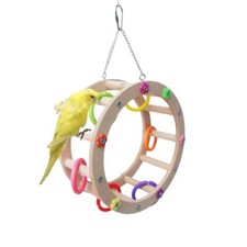1 Pcs Parrot Bird Toy Parrot Ferris Wheel Bird Toy Rotating Perch Toy Bird Sw...