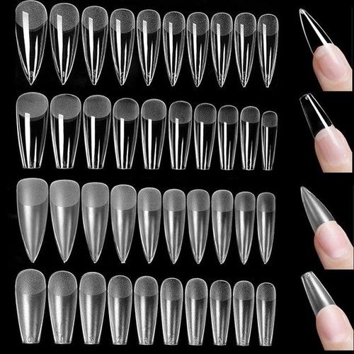 False Nail Tips Extension - Full Cover Artificial Nails DIY Manicure Art Tools
