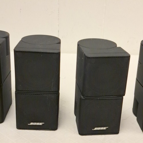 Bose Jewel Cube Speaker BLACK for Lifestyle Systems *Set of 5 double speakers* - Picture 4 of 11