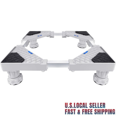Adjustable Universal Refrigerator Dryer Washing Machine Base Stand  Strong Feet