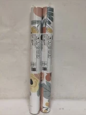 Lot Of (2) Roommates Peel and Stick Wallpaper, Floral RMK11624RL