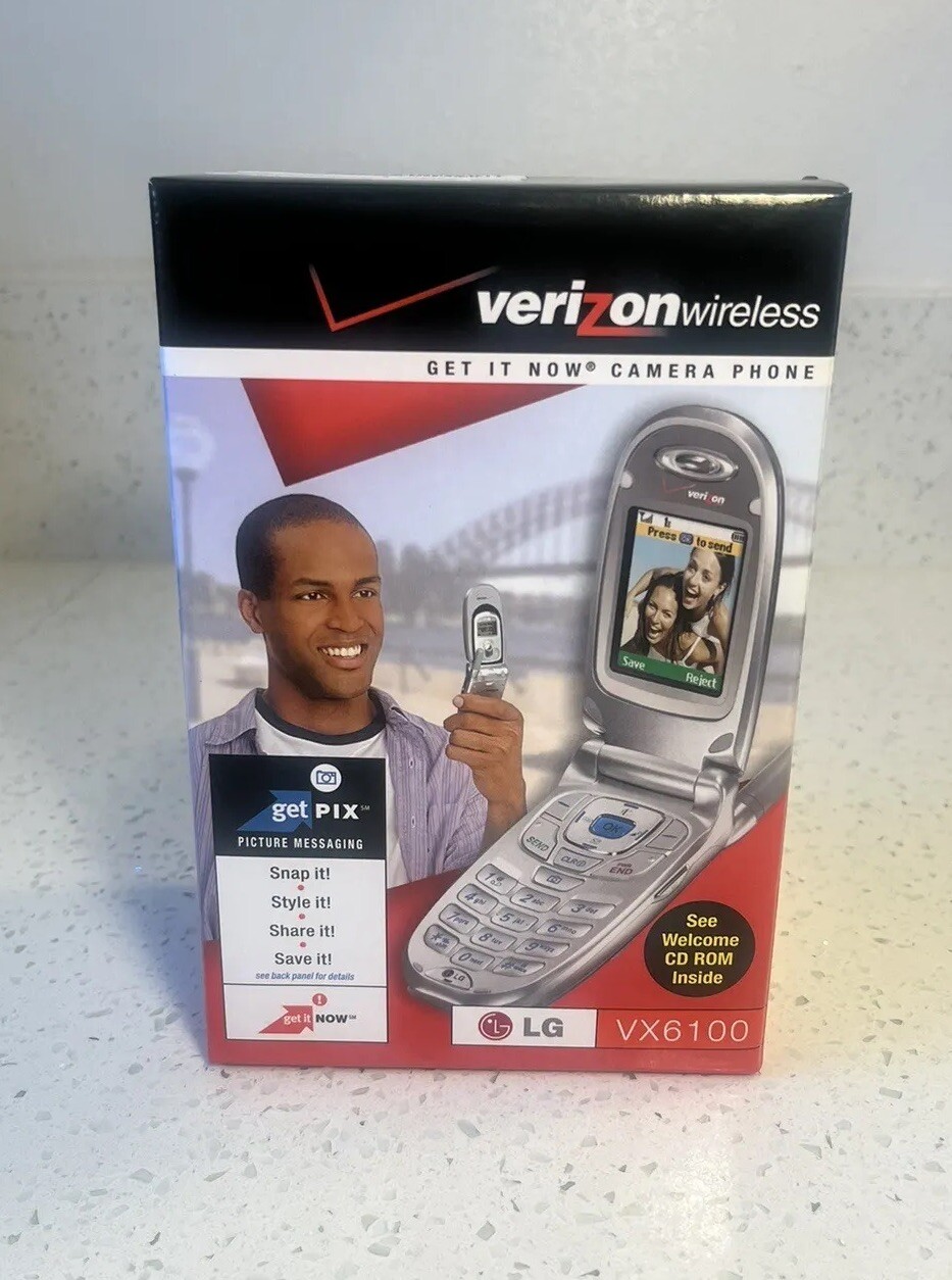 NEW Verizon LG VX6100 Flip Phone 2000s OPEN BOX eBay
