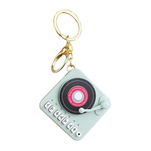 Decorative Turntables Player Keychain Music Box Pendants for Travel and Leisures - Picture 4 of 12