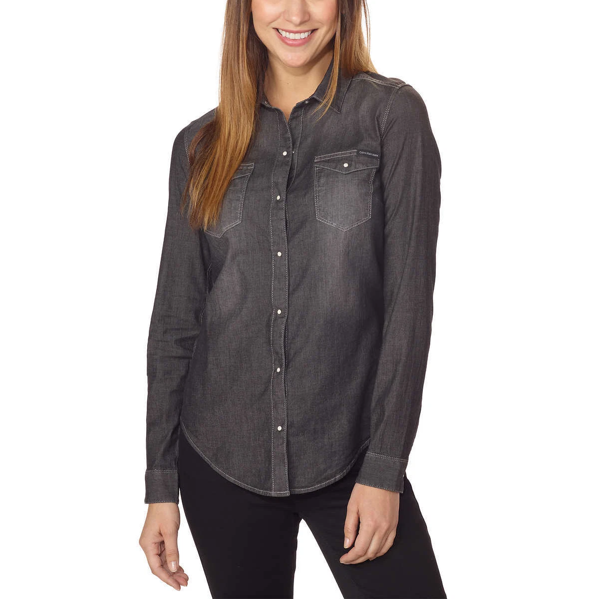 Calvin klein denim shirt 2025