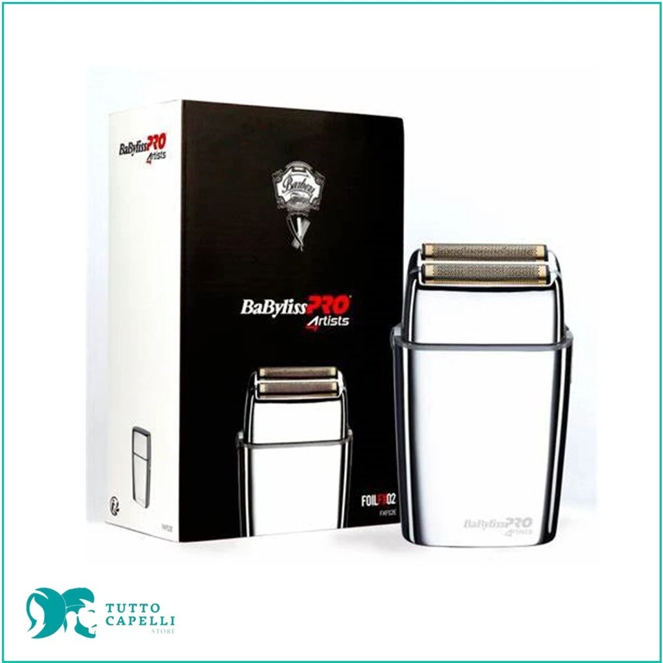 BABYLISS FOILFX02 FOIL FX02 PRO 4 ARTIST SILVER argento FXFS2E SHAVER - Immagine 4 di 4