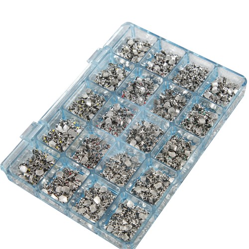 1000 piezas soportes dentales de ortodoncia de metal soporte MINI MBT.022 345 ganchos NUEVO-A1 - Imagen 7 de 11
