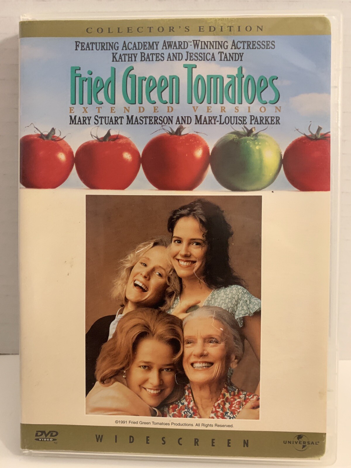 Fried Green Tomatoes (DVD, 1998, Collectors Edition Extended Version