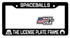 Spaceballs The License Plate Frame Black License Plate Frame