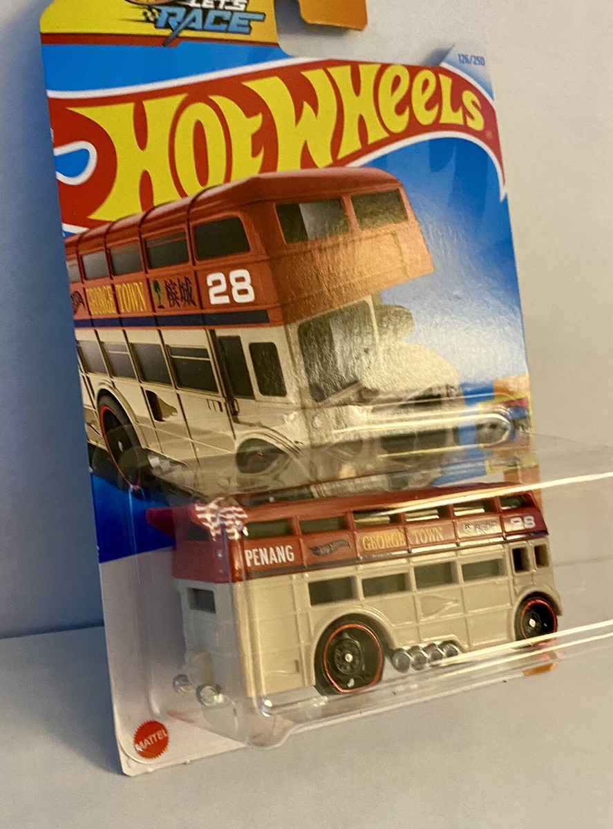未開封　Hot Wheels Double Deck Bus バス ダイキャスト Amazon.com: Hot Wheels 2023#202/250 HW Metro #7/10 Double