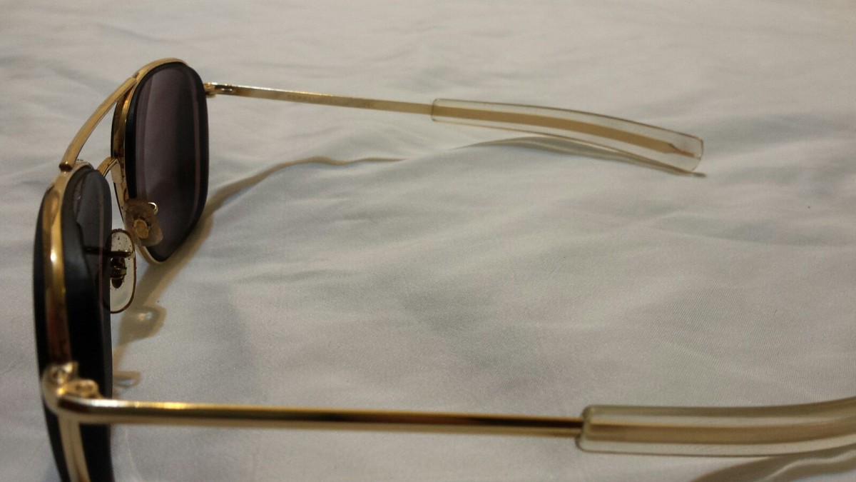 VINTAGE 20-57 COMMAND USA 24K GOLD NAVAL COMMAND AVIATOR JUST