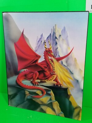 Red Dragon advanced  graphics 1987.  16x20.  