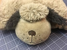 Pillow Pet Pee Wee Brown Cuddly Puppy Stuffed Animal 12"