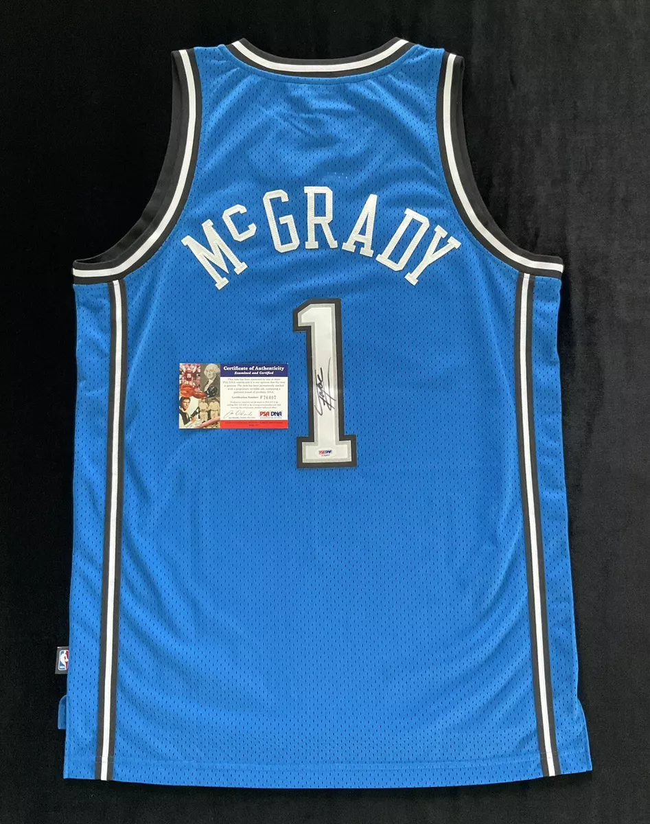 Tracy McGrady Signed Magic Jersey (PSA)