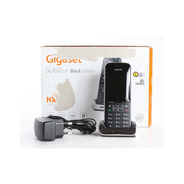 gigaset sl450hx mobilteil schwarz