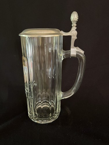 german souvenir beer glass with lid - Picture 2 of 8