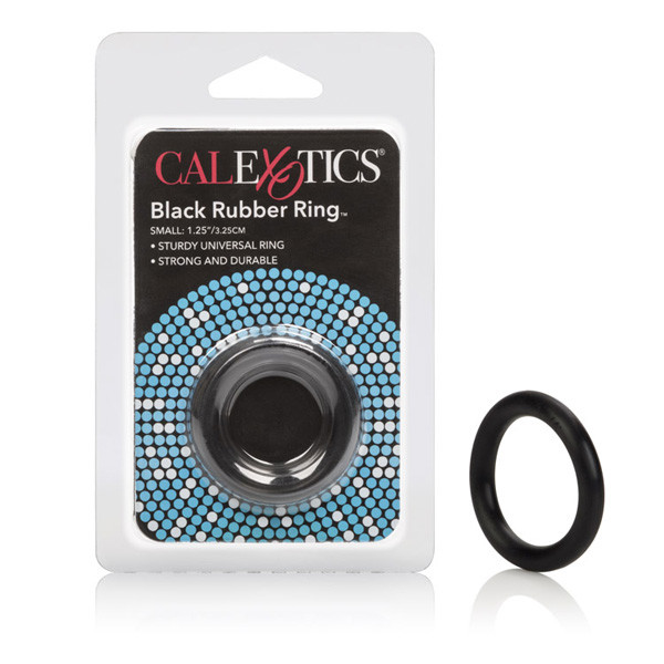 Rubber Cock Ring Small Black - Male Penis Prolong Erection Delay ...