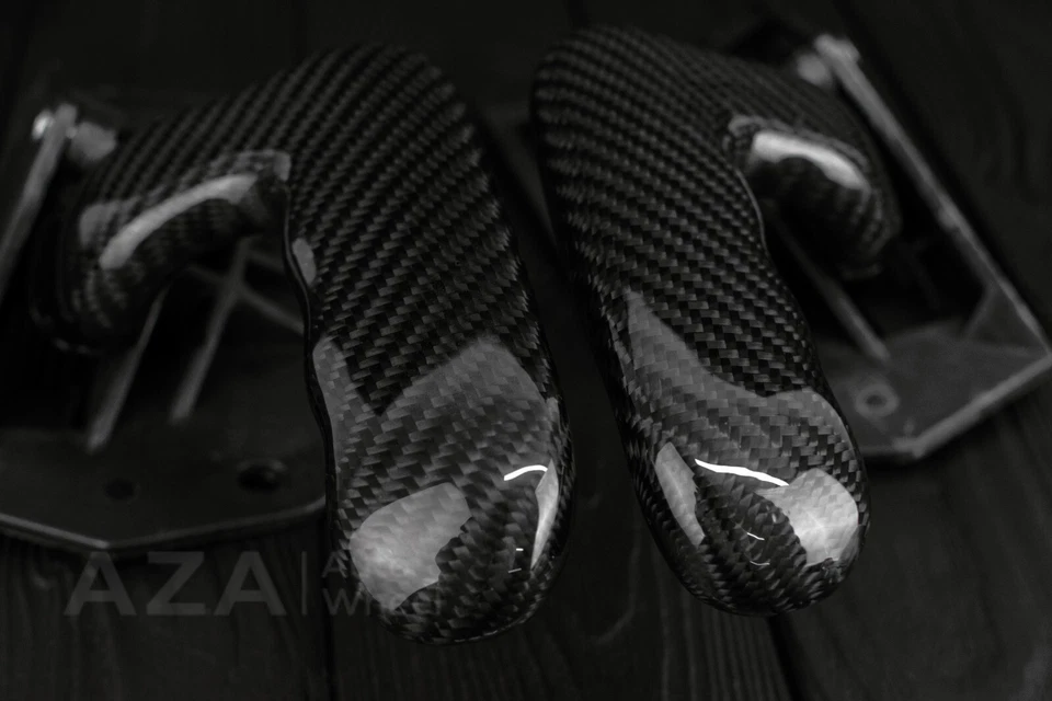 1999-2007 Silverado Sierra SS Tahoe Denali Carbon Fiber  Interior Door Handles - Image 4 of 4