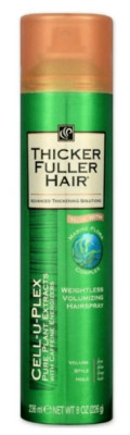 Thicker Fuller Hair CELL-U-PLEX Weightless Volumizing Hairspray | NEW 8oz/236 ml