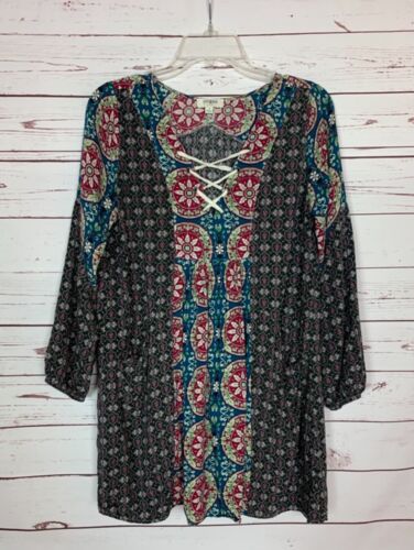 Umgee USA Boutique Women’s S Small Black Boho Poc… - image 1