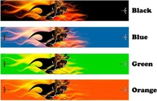 White Water Archery Grim Reaper Flames Fire 1 Arrow Wraps 15 Pc Choose Sizes