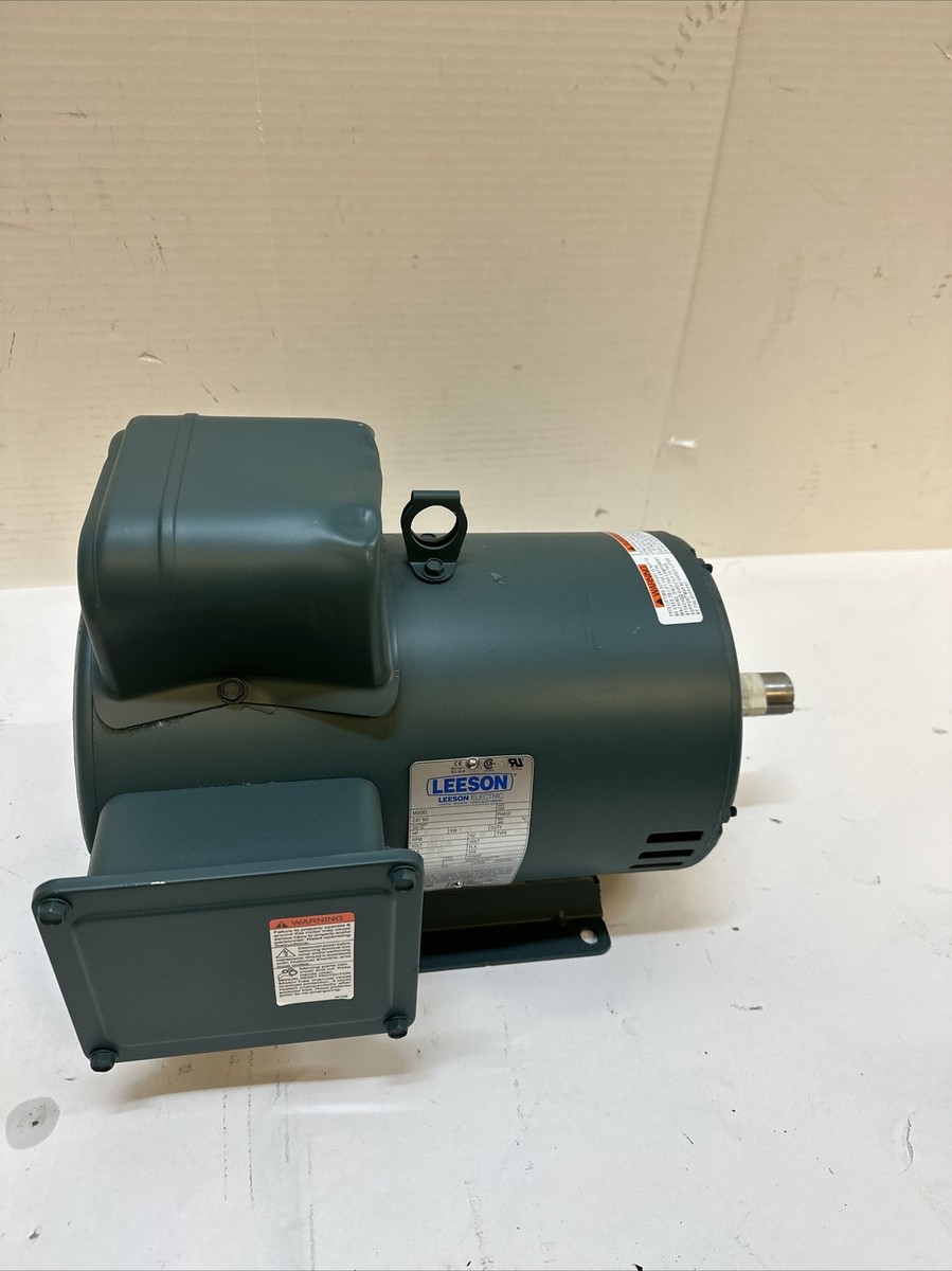 LEESON ELECTRIC MOTOR 132644 FOR AIR COMPRESSOR 8HP 1PH 208 LEESON ELECTRIC MOTOR 132644 FOR AIR COMPRESSOR 8HP 1PH 208