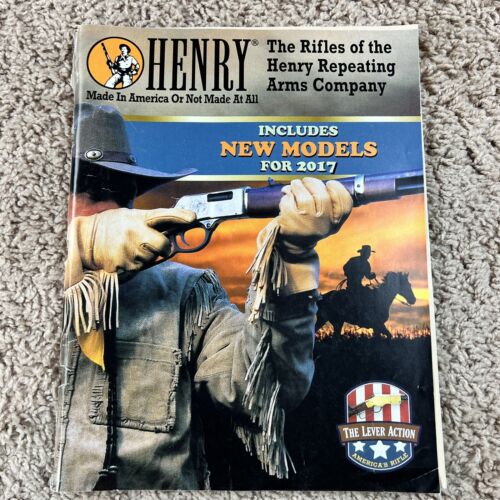2017 HENRY Catalog Rifles Of Henry Repeating Arms Company NRA 1000 Man Insert 