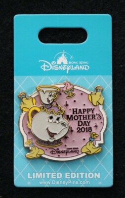Disney - Disney CHARACTERS 未開封カートン HKDL Hong Kong Happy Mothers Day 2018 Mrs Potts Chip LE 500