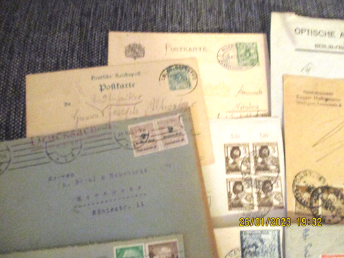 Lettres et cartes du Reich de plus de 50 pièces - Photo 2 sur 19