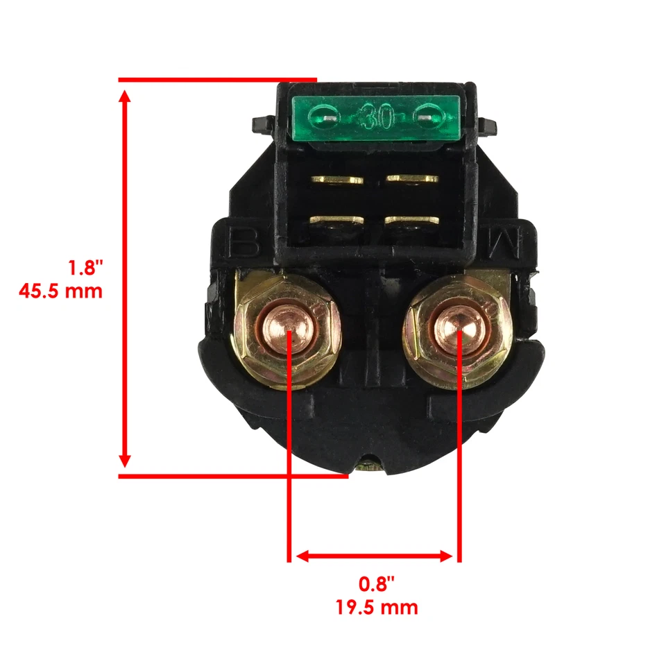 Relé solenoide de arranque para Honda CB550 CB 550 CX650 CX 650 GL650 GL 650 CB1000 Foto 3 de 4
